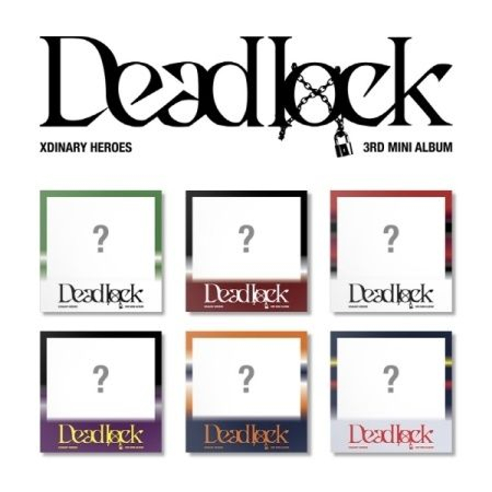 Альбом Xdinary Heroes - Deadlock 3rd Mini Album COMPACT RANDOM Version