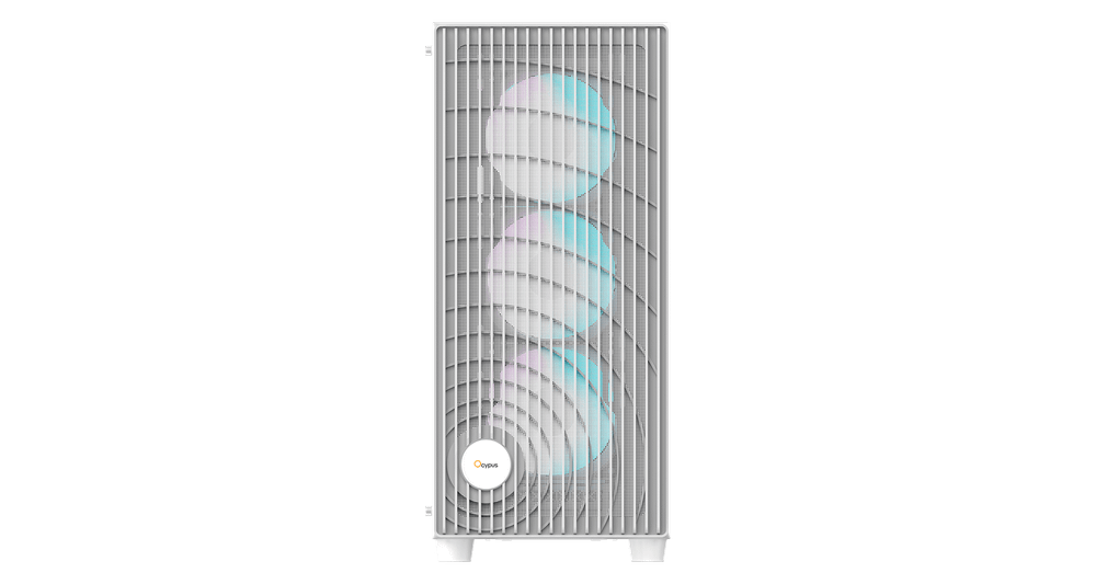 Корпус Ocypus Gamma C70 WH ARGB ATX/mATX/ITX 2xUSB Белый Gamma-C70-WHG400XX-GL