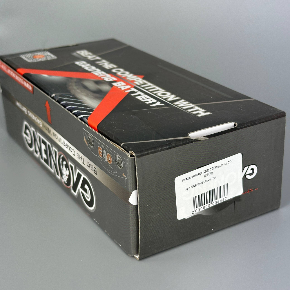 Аккумулятор GNB 7200mah 6S 70C (XT60)