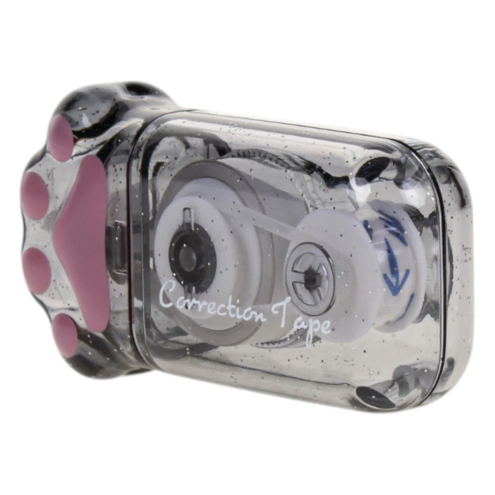 Корректирующая лента "Лапка" в пакете на картоне 3 цвета микс