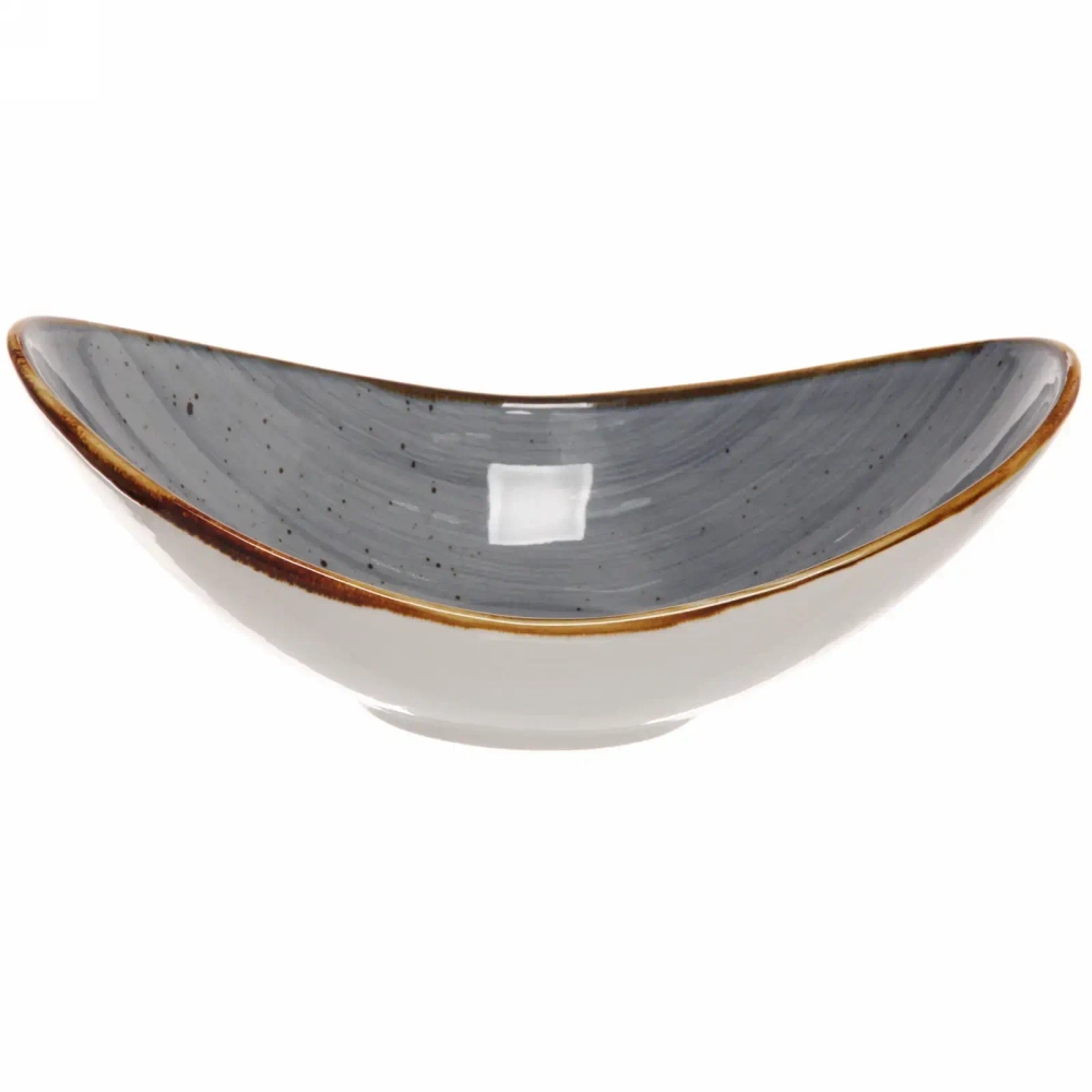 Салатник керамический «Corsica blue» 24,8*13,1*8,5см