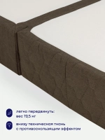 Бескаркасный диван-кровать (трансформер) БайДрим (кофейный)