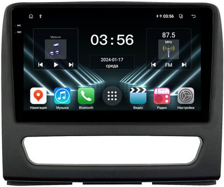 Магнитола для Sollers Atlant 2022+ (рамка большая) - FarCar DX9-9601-9 монитор 9.5" IPS на Android 13, 4+64Гб, CarPlay