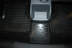 Коврики Standard, в салон SEAT Leon 10/2007- , 4 шт. (полиуретан, чёрные) Element.NLC.44.02.210