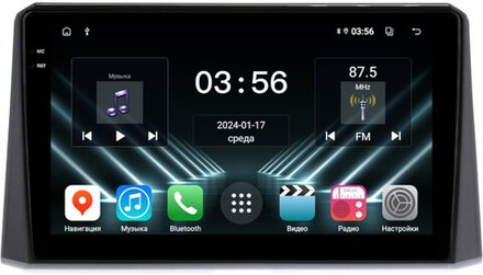 Магнитола для Toyota Corolla E210 2019-2024+, Corolla Cross - FarCar DX1151M монитор 10.36" IPS на Android 13, 4+64Гб, CarPlay