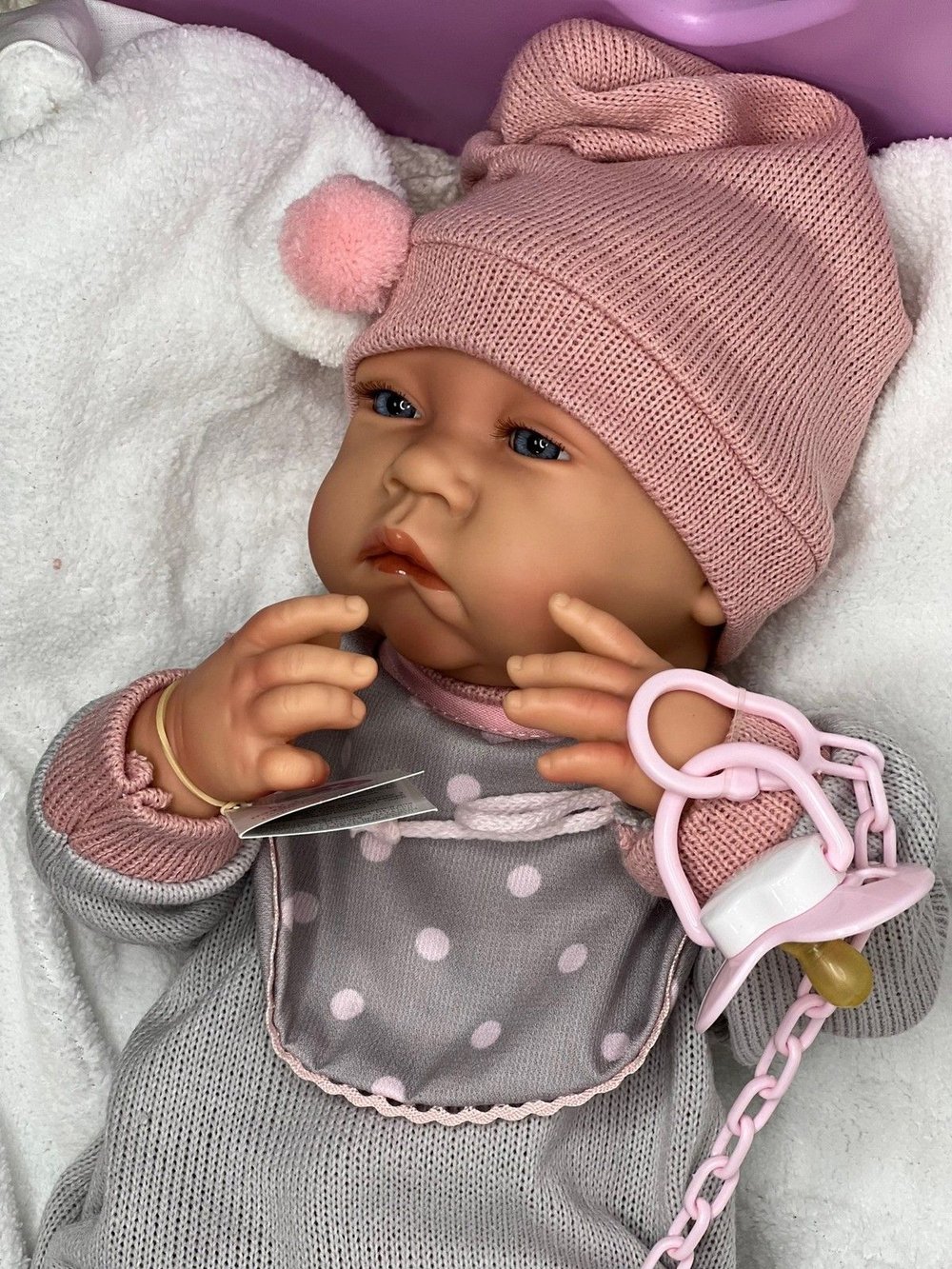 Кукла BERJUAN виниловая 45см Newborn (8108)