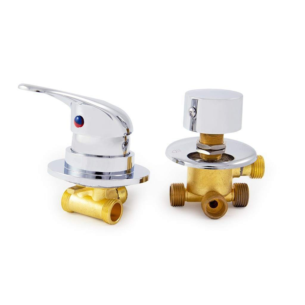 Смеситель для душевой кабины с переключателем на 4 режима универсальный купить не дорого