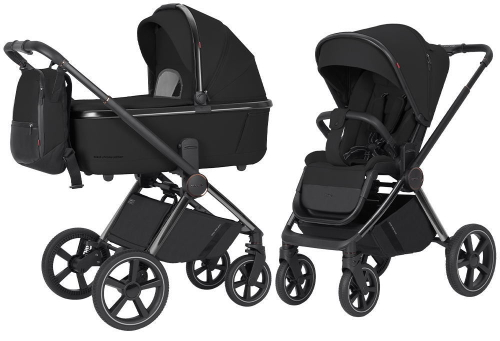 Коляска Carrello Ultimo Chrome CRL-6524 2025 2 в 1 Sable Black