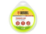 Леска для триммера двухкомпонентная квадрат 2,65мм 15 м EXTRA CORD// Denzel