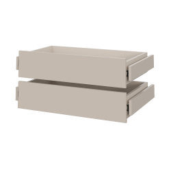 Шкаф распашной с наполнением (7 полок + 2 ящика + штанга) ШК 5 (1200), Меланж