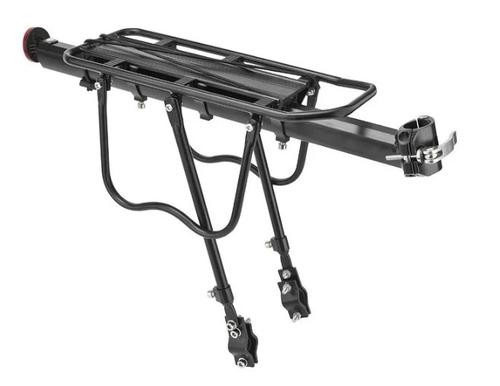 Багажник 20"-28" BLF-H27-4 универсальный быстросъёмный алюминиевый чёрный