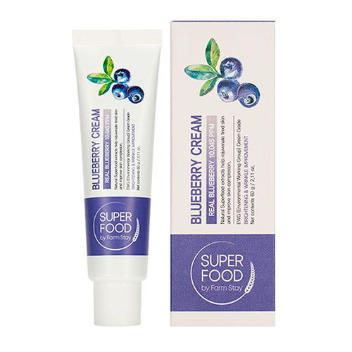 Черничный крем-суперфуд FarmStay Super Food Blueberry Cream 60г