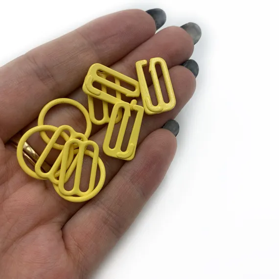 Кольцо для бретели желтое 15 мм, Arta-F