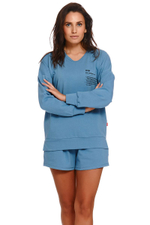 Коротенькие шорты с карманами (Размер: XL) (Цвет: кофейный)