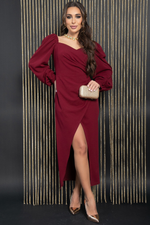 Платье праздничное Ионами (бордовое) П14416-13М LT Collection