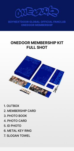 Членство BOYNEXTDOOR ONEDOOR MEMBERSHIP KIT