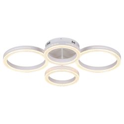 Светильник потолочный светодиодный Rivoli   6187-702 LED 75 Вт 3000-6000К белый с пультом