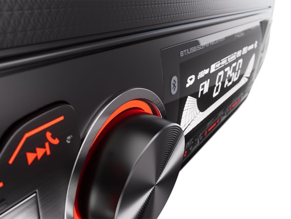 AURA FIREBALL-103BT Red