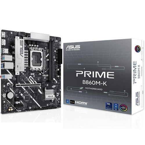 Материнская плата ASUS PRIME B860M-K, LGA1851/B860/2xDDR5/PCI-Ex16/2xM.2/SB7.1/GLAN/DP/HDMI/mATX (90MB1JT0-M0EAY0)