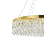 Подвесная люстра Indigo ANNA 12029/18P Gold V000496