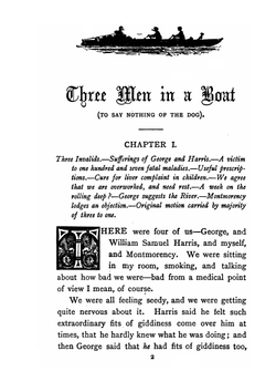 Three men in a boat: (to say nothing of the dog) | J.K. Jerome