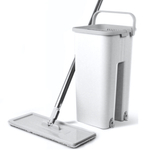 Набор для уборки HANDY Lite 6 л. (ведро с отжимом + швабра + 2 насадки) в инд. упаковке цвет белый