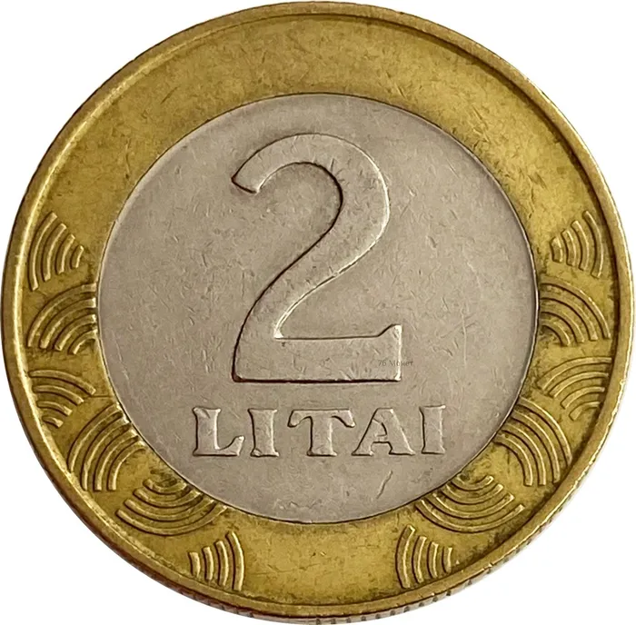 2 лита 1999 Литва