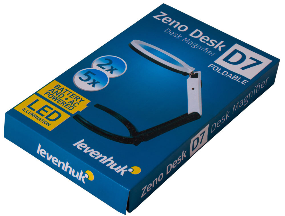 Лупа настольная Levenhuk Zeno Desk D7 - фото 2