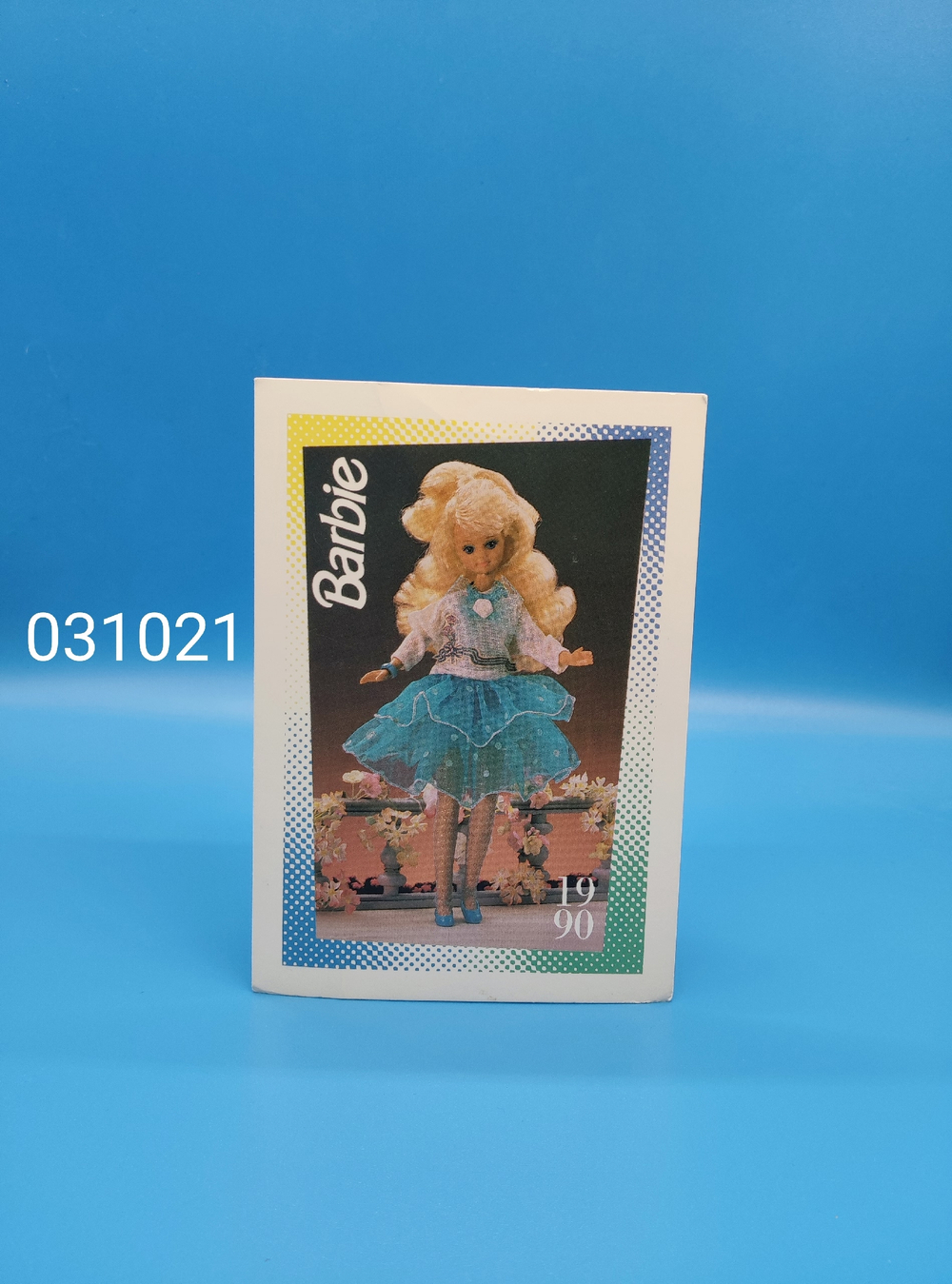 Аксессуар винтажная карточка Барби 90х 031021