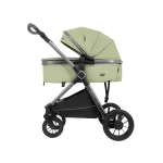 Детская коляска-трансформер Luxmom A4 3в1 (зеленый)