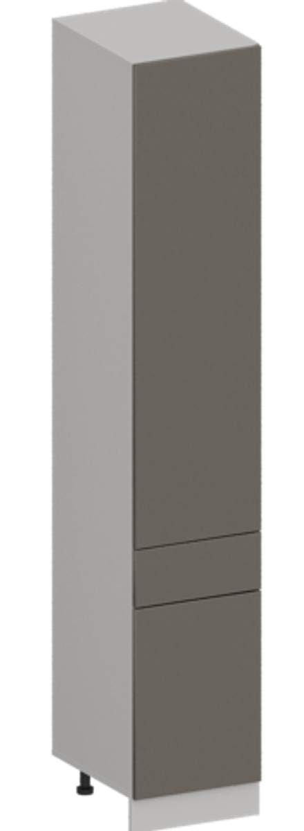 Кухня Модуль ШП1Я 400 Графит / Грей Софт