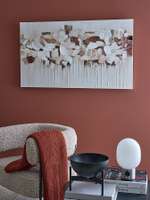 Панно декоративное fleur, 70х120 см, бежевое