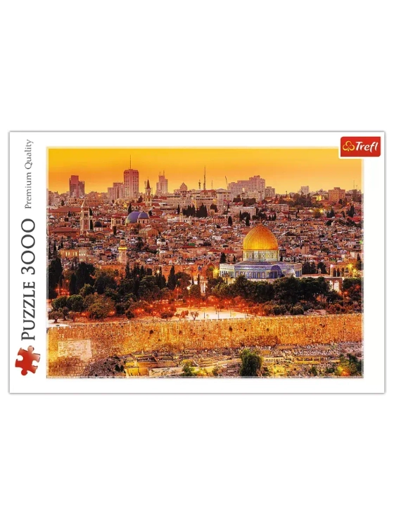 Пазлы для взрослого 3000 элементов Крыши Иерусалима