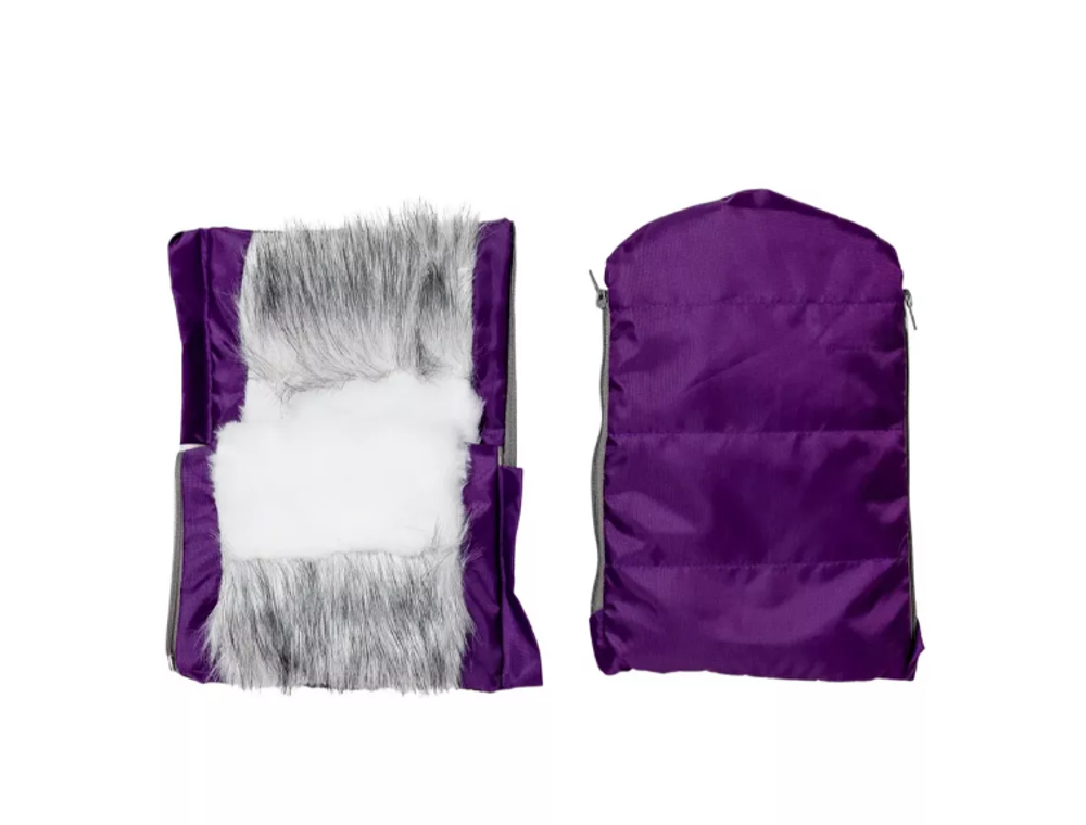 Санки-коляска Ника НД7-5SK/1 черничный