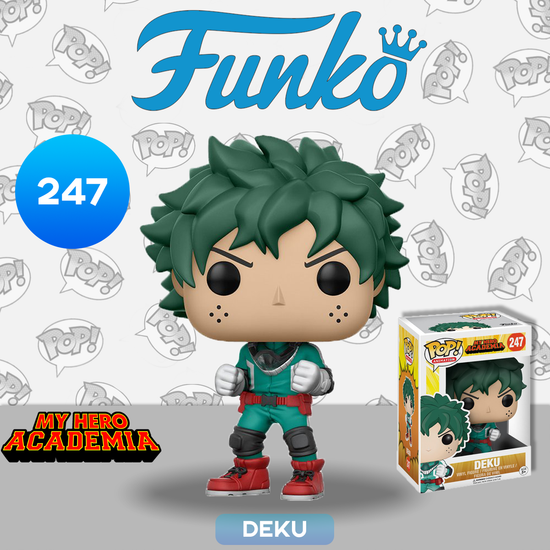 Фигурка Funko POP! Animation My Hero Academia Deku (247) 12380 / Фигурка Фанко ПОП! по мотивам аниме "Моя геройская академия", Деку