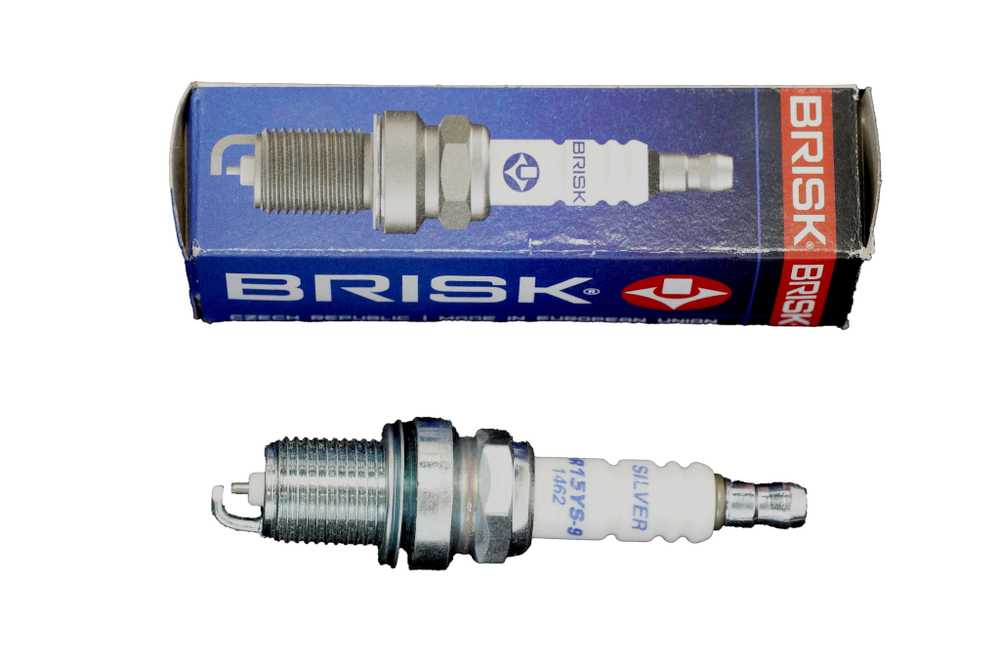 СВЕЧА ЗАЖИГАНИЯ "BRISK" DR15YS-9 СЕРЕБРО