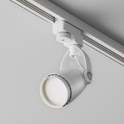 Трековый светильник для однофазного шинопровода Maytoni Unity Celo TR001-1-GU10-W