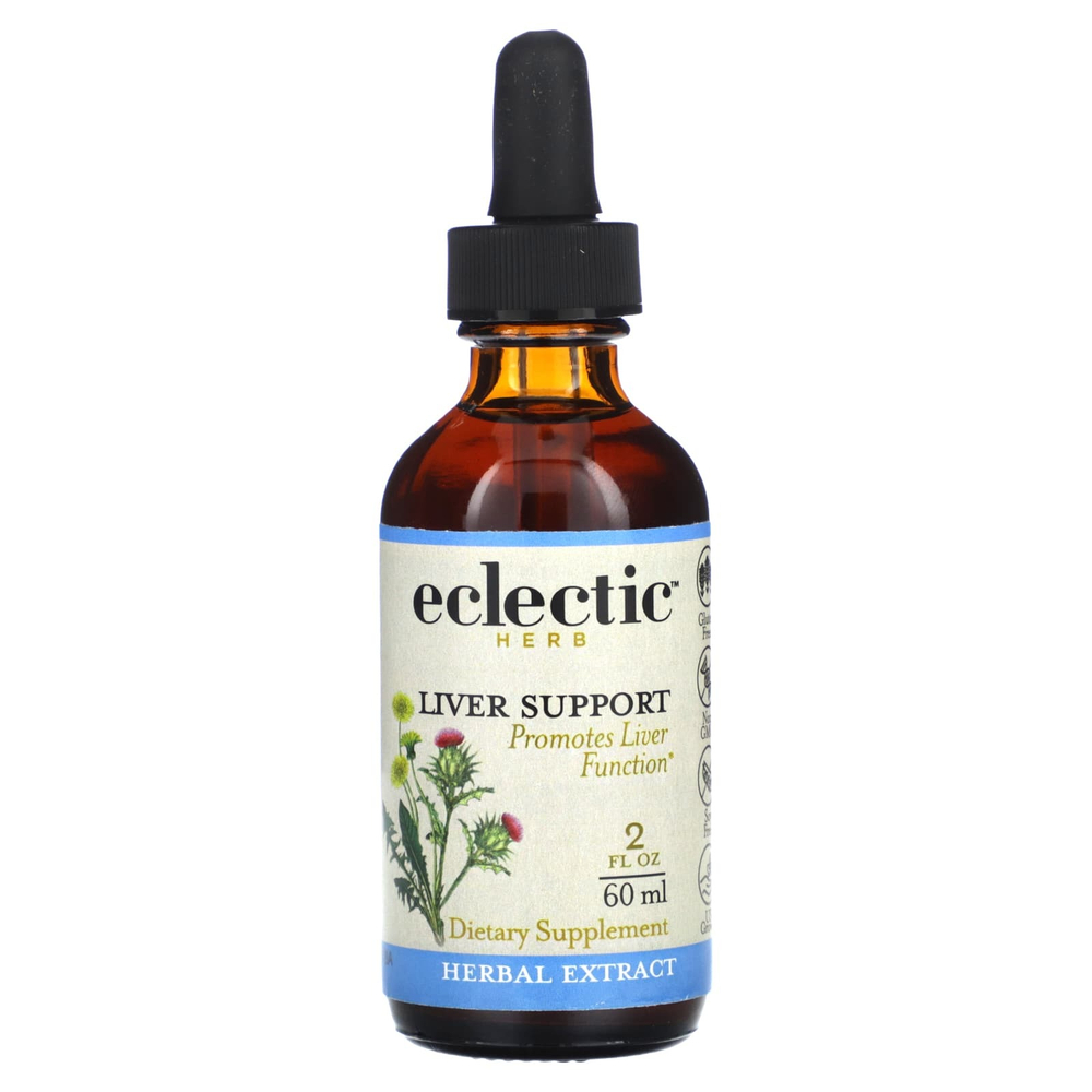 Eclectic Herb, экстракт для поддержания функции печени, 60 мл (2 жидк. унции)