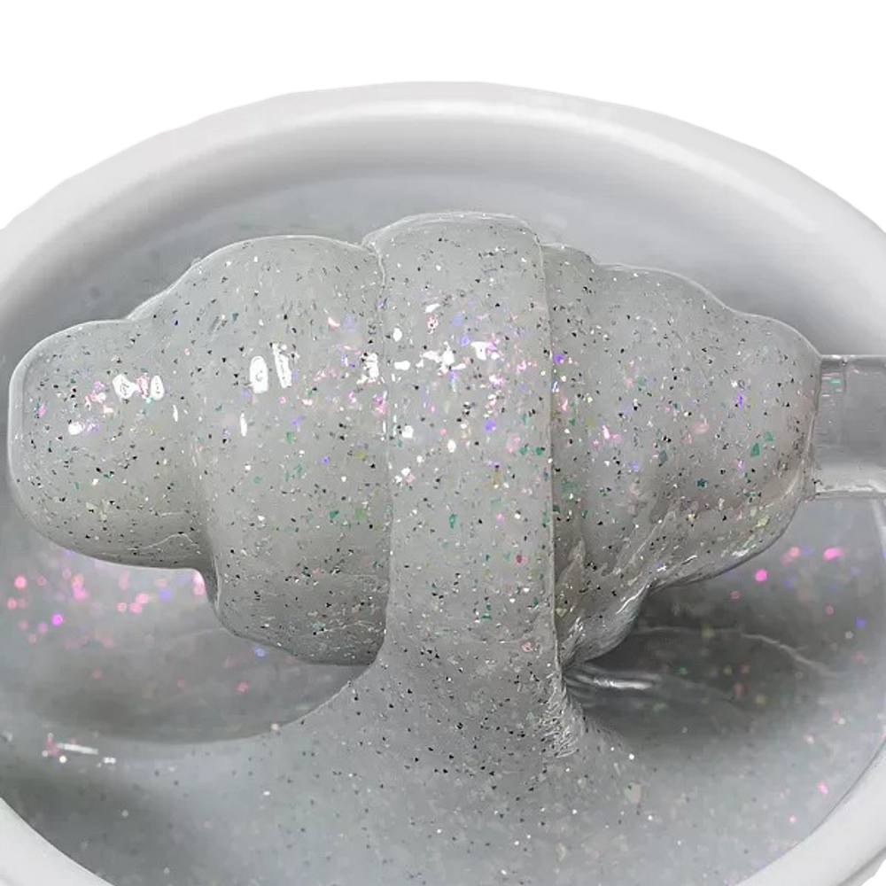 Гель светоотражающий BUILDER UV GEL MILK DIAMOND RuNail, 15г №9872