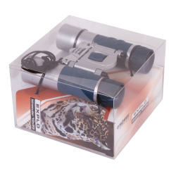 Бинокль Konus Explo 10x25— упаковка и бинокль