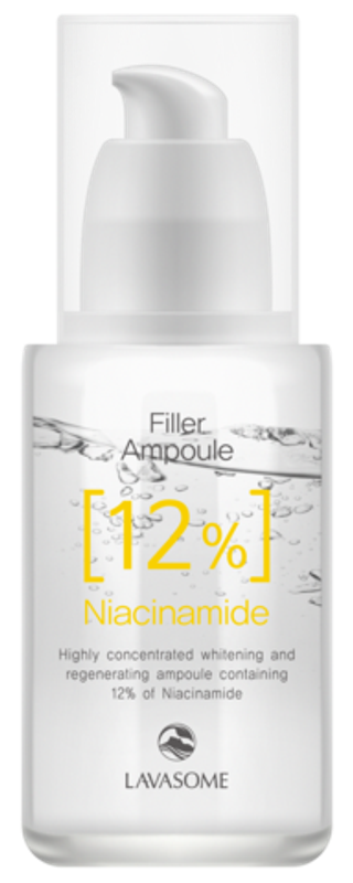 Lavasome  Ампула для осветления и выравнивания тона кожи с ниацинамидом 12 %  - NIACINAMIDE 12% FILLER AMPOULLE, 30 мл