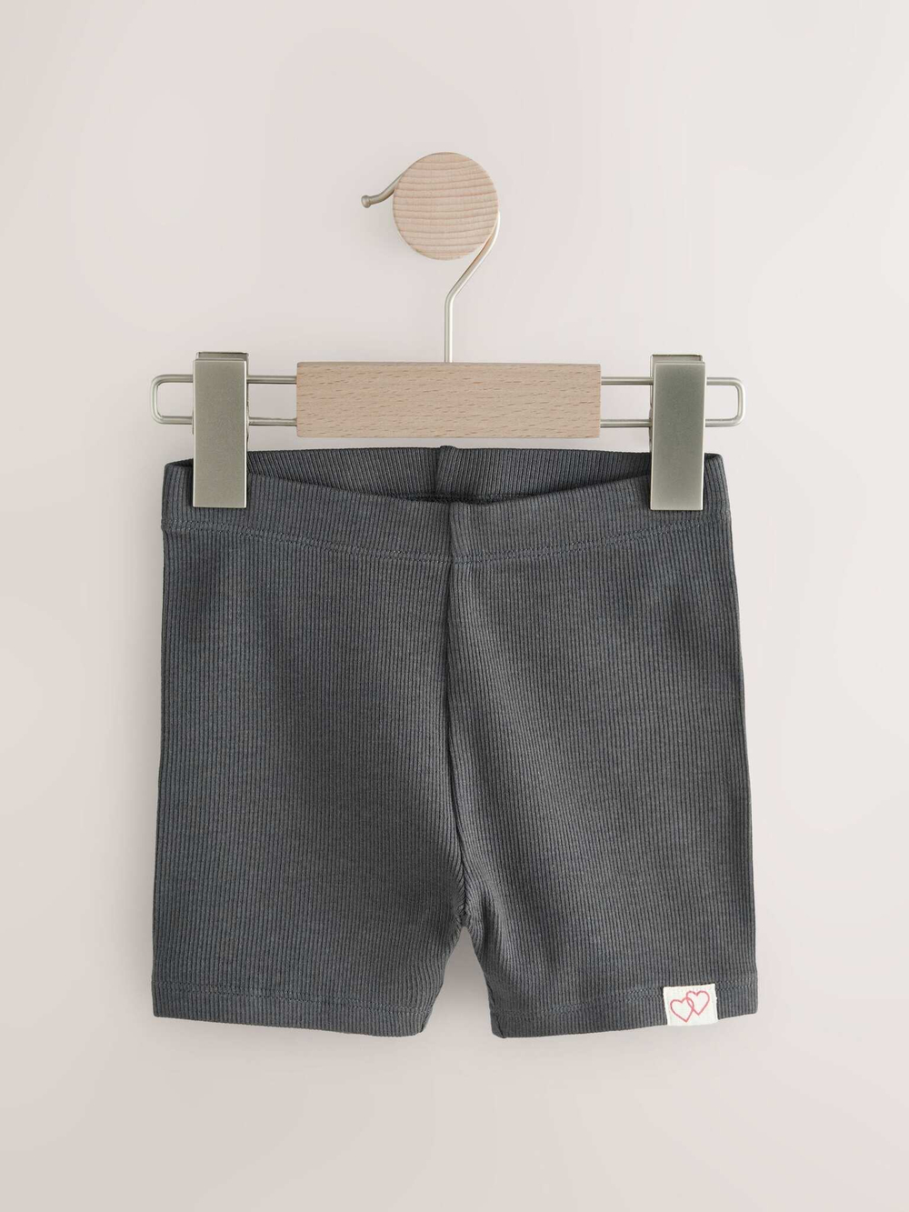 Шорты-велосипедки для девочки Next E65-372, 3 шт., Розовый, Красный, Серый