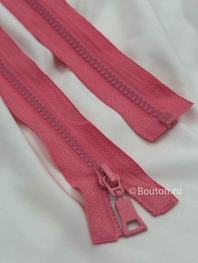 Молния тракторная темно-розовая