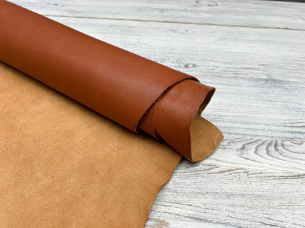 Colombiana Cognac (1,4-1,6 мм), цв. Коричневый, натуральная кожа