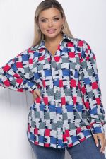 Блуза Габи (мультиколор) Б10869 LT Collection
