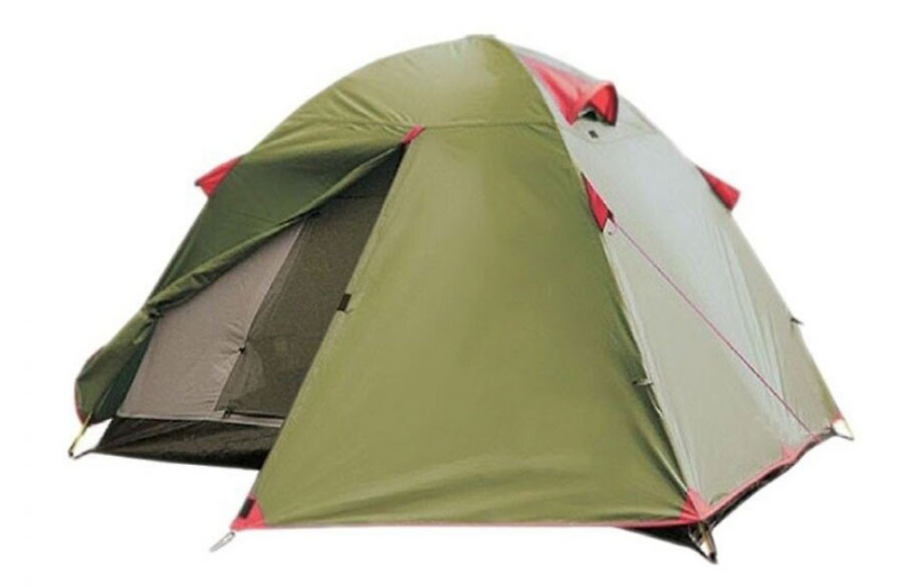 Палатка Tramp Lite Tourist 3 (зеленый)