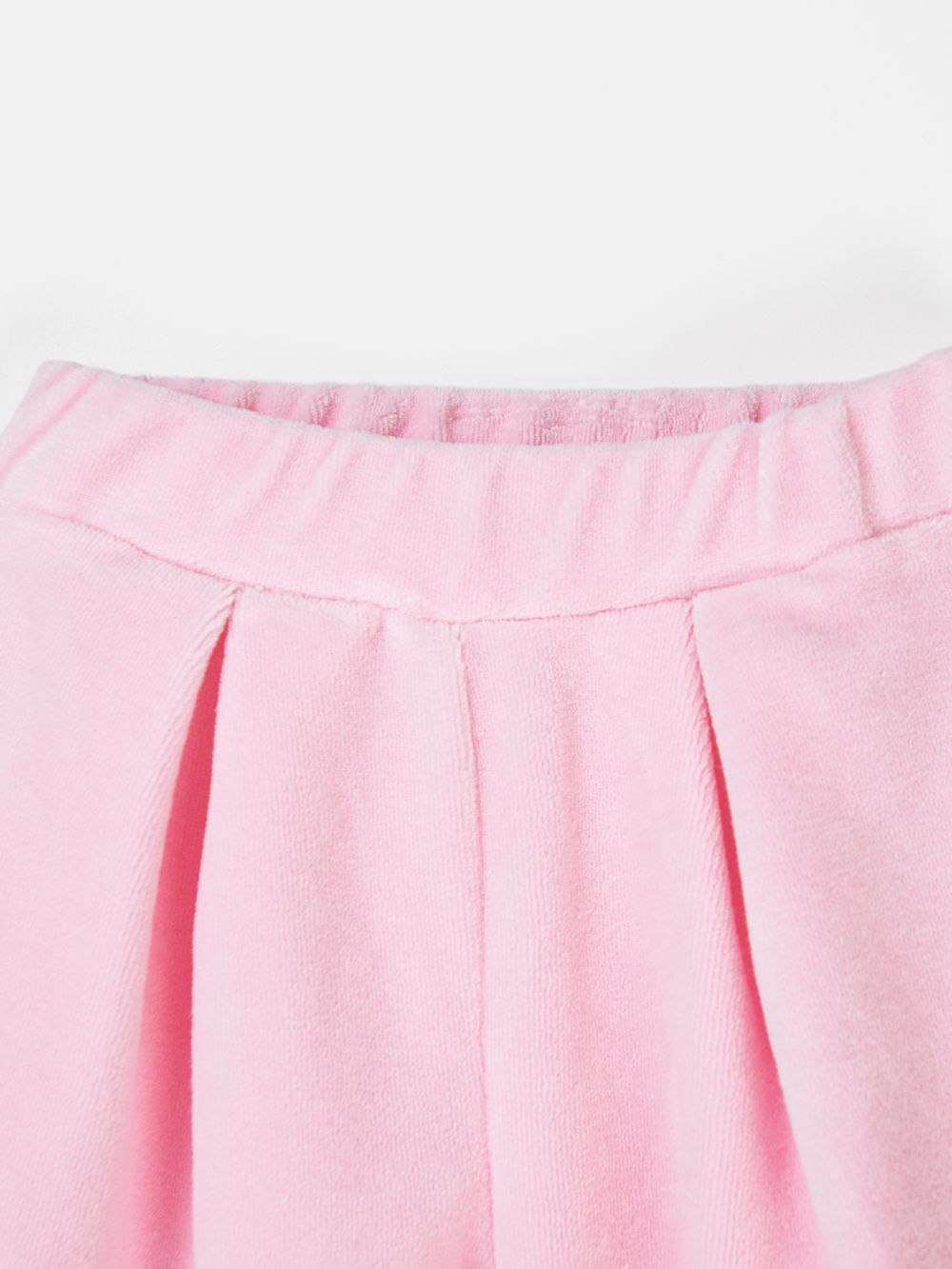 Брюки из велюра "Розовые" 0+