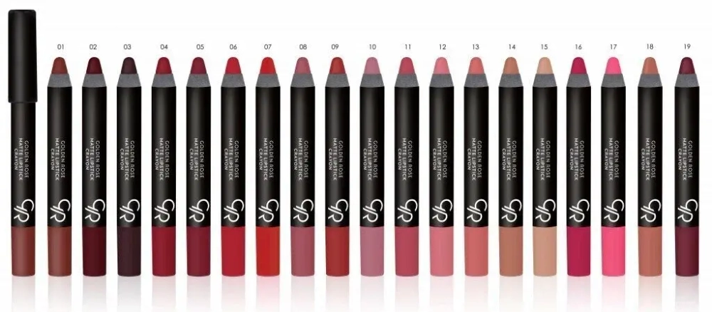 Помада-карандаш для губ Golden Rose Matte Lipstick Crayon тон 09 3,5 гр