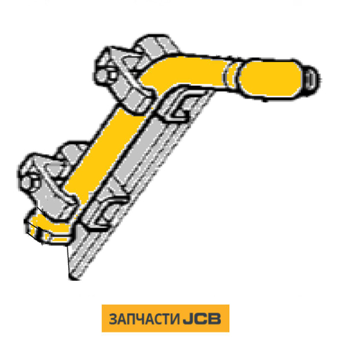 Труба гидравлической жидкости JCB JRV0345