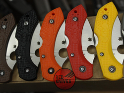 Нож Spyderco Dragonfly 2 - рукоять коёт браун